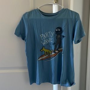 Life is Good / Party Wave / Guy Surfing With Dog